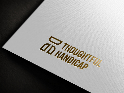 Thoughtful Handicap logo design