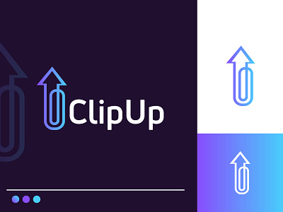 ClipUp Minimalist Logo Design