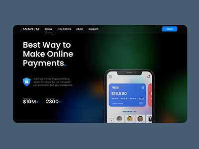 FinTech - Landing Page