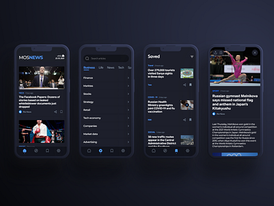 News app concept