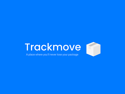 Trackmove app app branding design logo minimal ui