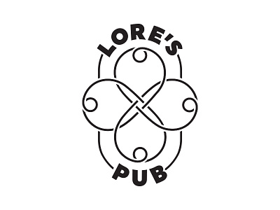 Lore's Interdimensional Pub branding design logo logo design wordmark