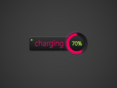 Charging  Battery Icon