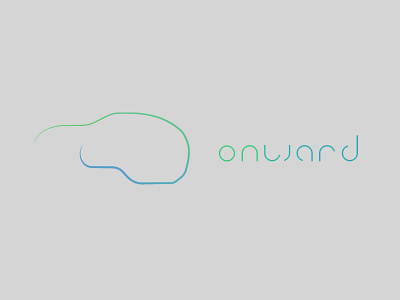 Day 5 branding carlogo dailylogochallenge day5 design driverless car logo minimal onward onward logo