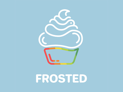 Day 18 bakery bakery logo branding cupcake cupcake logo cupcakes dailylogochallenge design foodlogo forsting frosted logo minimal