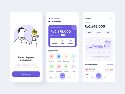 Finance App UI finance ui