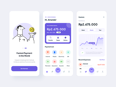 Finance App UI