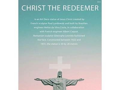 Christ the redeemer poster black blue purple gray white branding brazil font black white space design illustration india logo music logo illustration art photoshop poster poster a day poster art poster design print