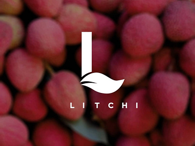 Litchi logo 3d sales market shadow highlight black blue purple gray white branding design font black white space design graphic design illustration logo ui ux vector