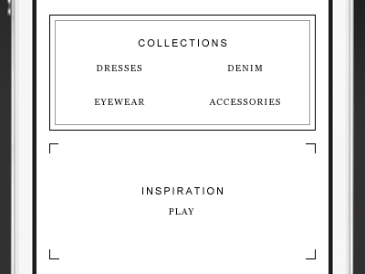 Mobile Homepage Adaptation adaptive fashion minimalist mobile responsive