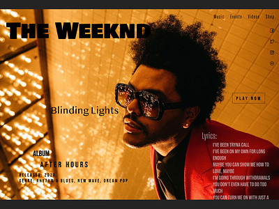 Blinding Lights by The Weeknd