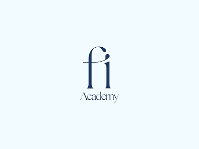 Fi Academy logo branding design f design f letter f letter logo f logo fi academy fi letter fi logo icon illustration logo logo design logodesign logotype ui vector