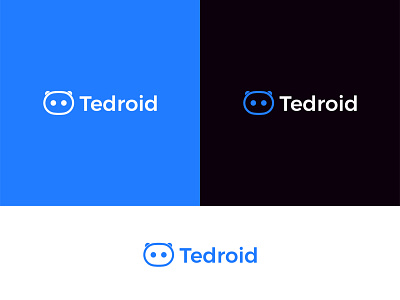 Tedroid Logo & Branding branding design droid icon droid logo icon logo logo design logodesign logotype robot icon robot logo tech logo technology logo