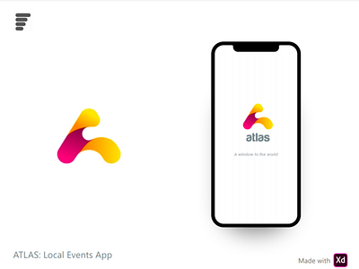 Atlas - A Local Event/MeetUps App design mobile mobile design ui ux