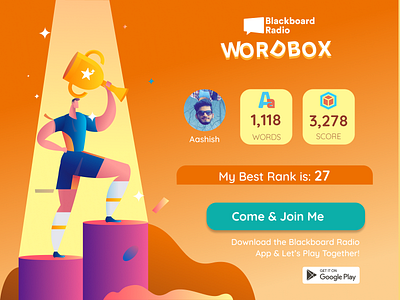 WORDBOX Leaderboard Banner