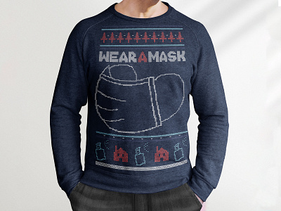 An Ugly Pandemic Christmas Sweater