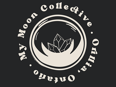 Branding For My Moon Collective 70s adobe illustrator branding design crystals design graphic design groovy hand drawn hippie illustration mystic mystic shop mystical rad store branding store design tarot typography witchy