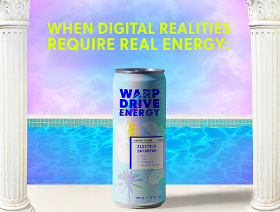 Warp  Drive Energy - Ad