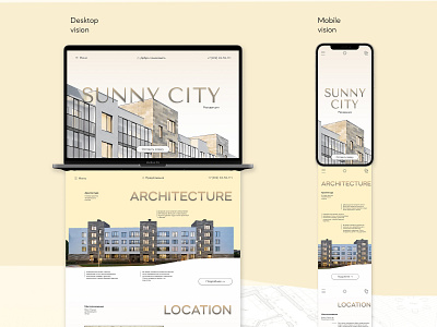 Apartments UI-design website design landing page design minimal ui web webdesign website website design