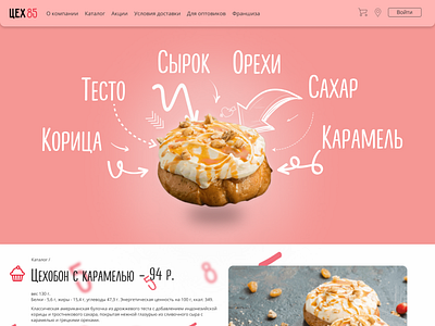 Bakery Website UI-design