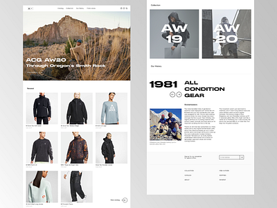 Nike ACG UI/UX