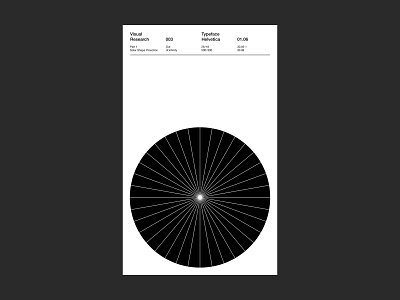 Visual Research Posters Day 3/30 design helvetica poster poster a day poster art poster design swiss design swiss poster swiss style typogaphy