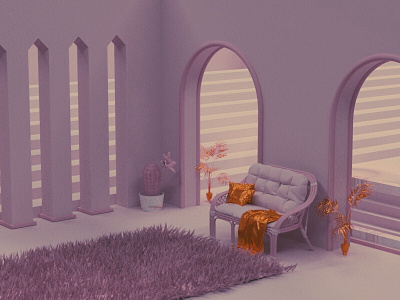 The Garden 3d cinema4d dargen interior render what