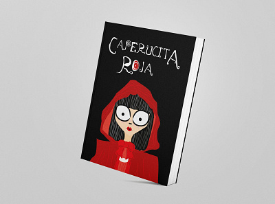 Caperucita roja book cuento design designer red tipography