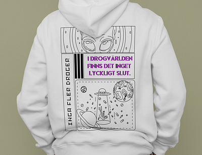 Sweatshirt design alien fashion graphic design ilustrador ilustration