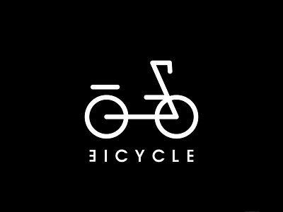 Bycycle branding flat graphic design icon illustration logo minimal type typography vector