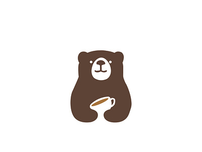 Bear branding design graphic design icon illustration illustrator logo minimal typography vector