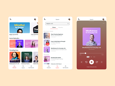 Podcast App - Template