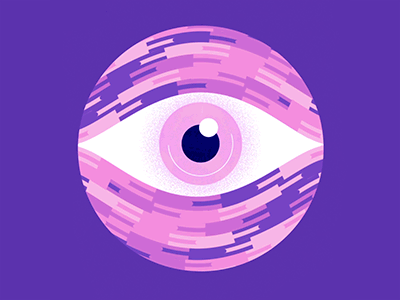 Another eye circle eye pink