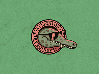 Fashionable alligator 13mu alligator fashion fun glasses logo ray ban