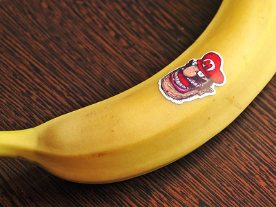 Mario Banana 13mu banana fun mario smile
