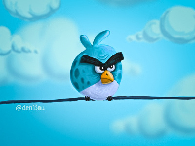 twitt :) 13mu bird illustration twitter