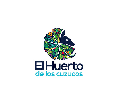 El Huerto de los Cuzucos animal brandmark creative food graphicdesign identity design imagotype isotype logo logotype