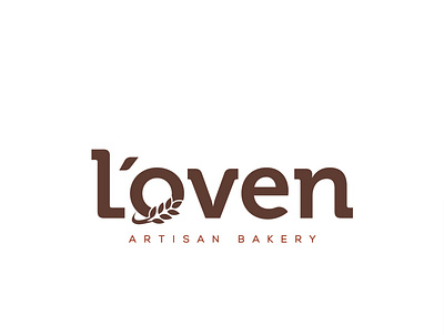 Loven Artisan Bakery artsian bakery logo brand design brand identity branding bread concept design graphic design