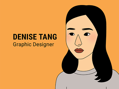 2018 Portrait brand brand identity drawing graphic design graphic designer illustration portrait selfie