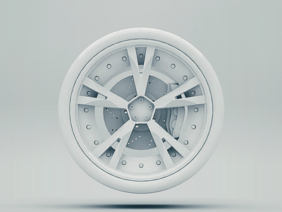 Wheel c4d for wheel