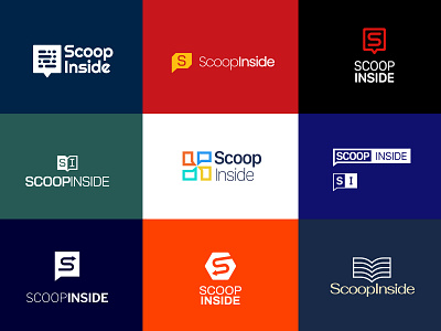 Logo Design - Scoop Inside branding design graphic design illustration logo typography ui ux
