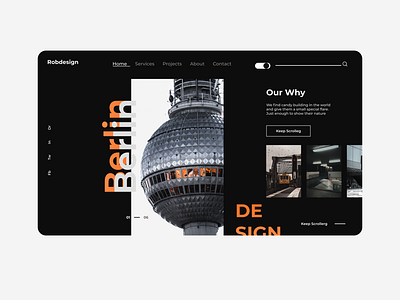 Berlin: landing page