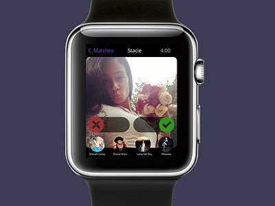 Luvsng Apple Watch App apple watch clean dating ios minimal