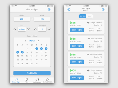 Flight Search App 