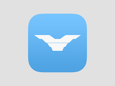Wings Icon clean icon ios wings