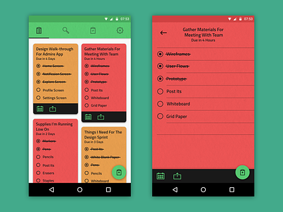 To Do List App Android android clean material design minimal neat