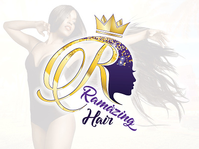 Ramazing Hair branding design graphic design illustration logo vector website