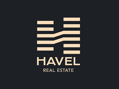 Havel Real Estate logo branding logo real estate
