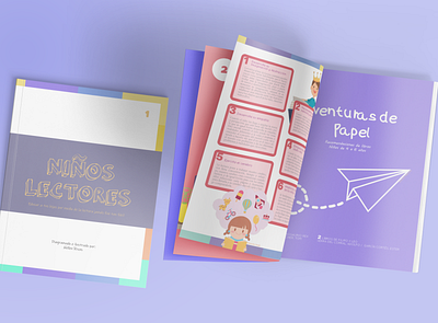 Editorial | Book Design book color design editorial graphic design guatemala illustration illustrator indesign kids palette pastel purple vector