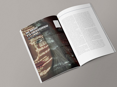 Editorial | Magazine Design article color design editorial finances graphic design guatemala magazine